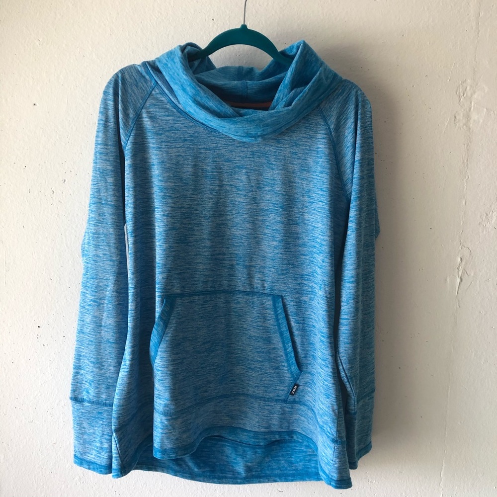 RBX BLUE COWL NECK SWEATSHIRT, SIZE XL